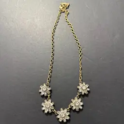 Faux Chrystal Necklace