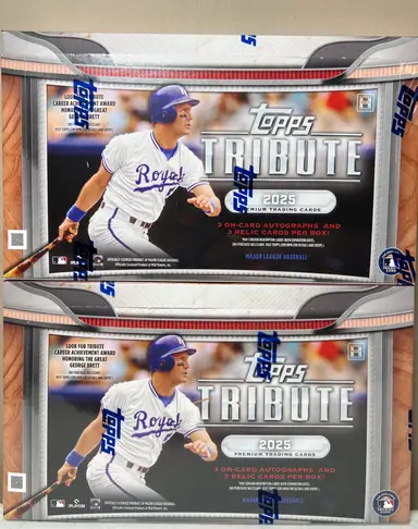 Topps Tribute Release Day & Other Breaks
