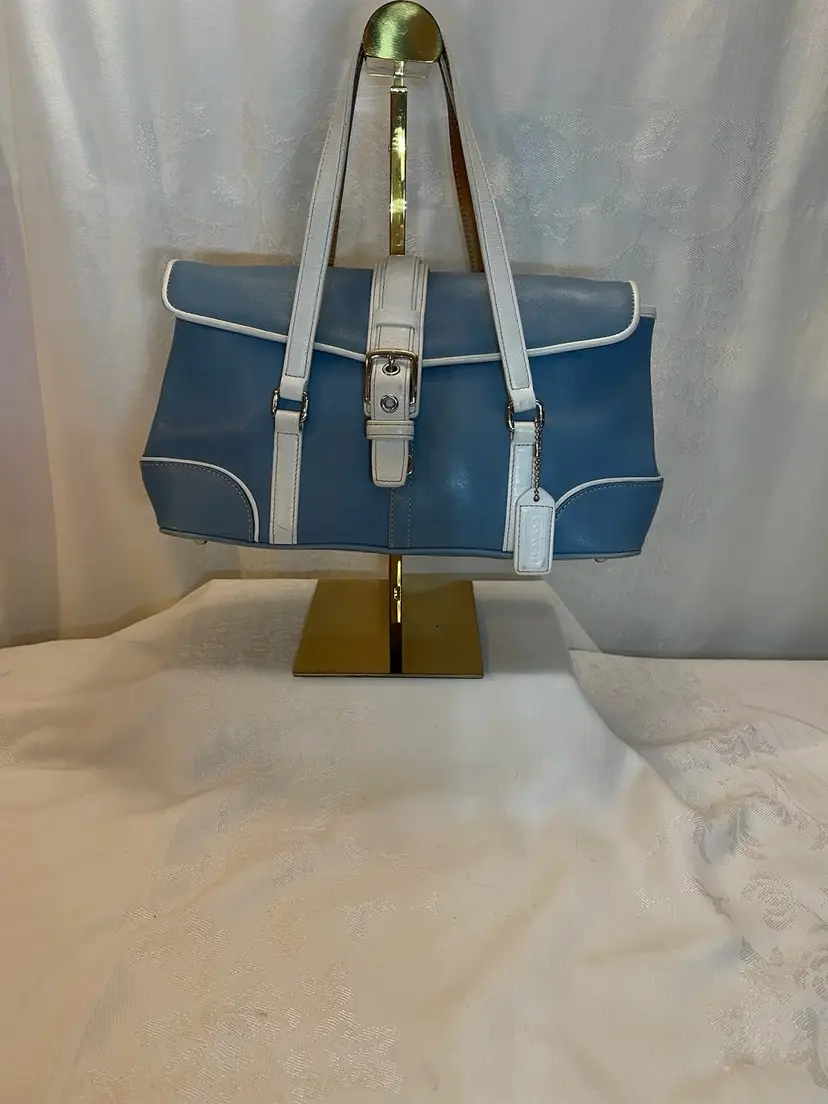 Coach Hampton Flap Satchel 2004 Y2K