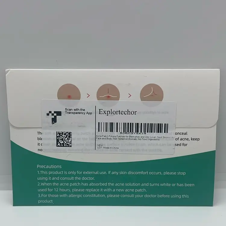 Quick Invisible Acne Patch 72 Per Pack 20 Packs