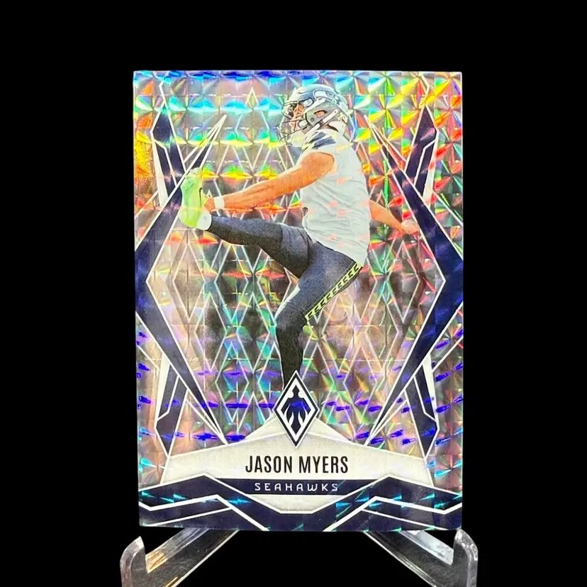 Jason Myers 2025 Panini Phoenix Football #31 Silver Pyramids Seattle Seahawks