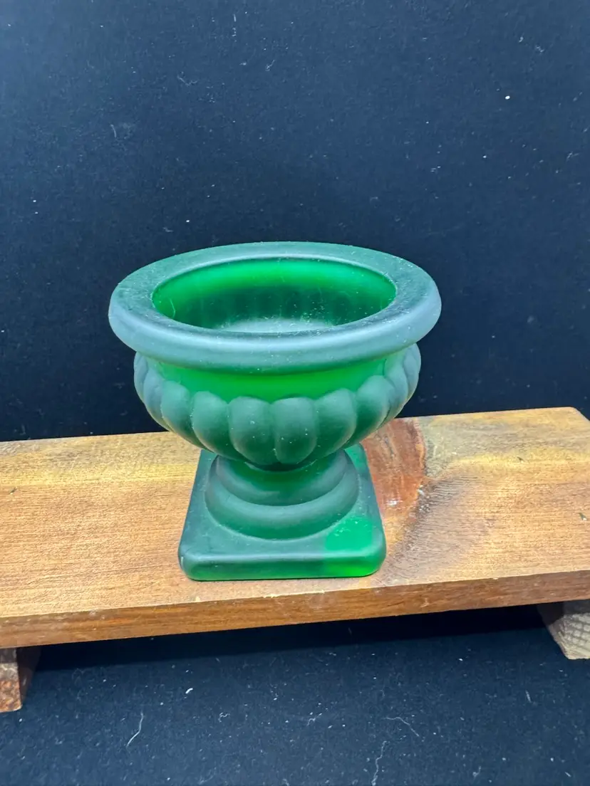 Dept 56 Green Vase