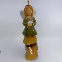 Pottery Angel Wind Chime