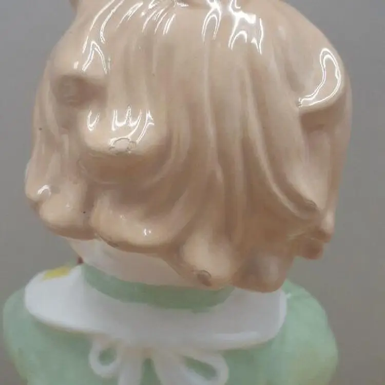 Vintage Sweet Cookie Jar Lollipop Baby Face