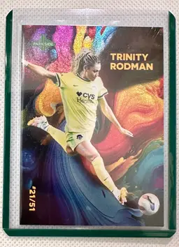Trinity Rodman /51 2025 Parkside NWSL Just Watch Keepr Exclusive