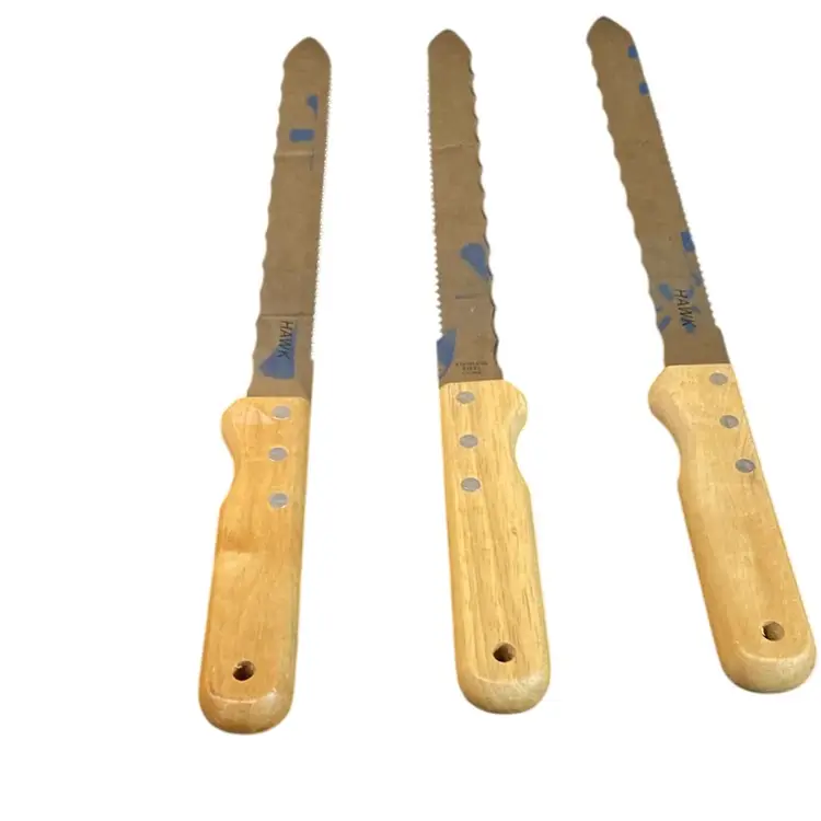 Hawk Stainless U4280 Knife Lot Of 3