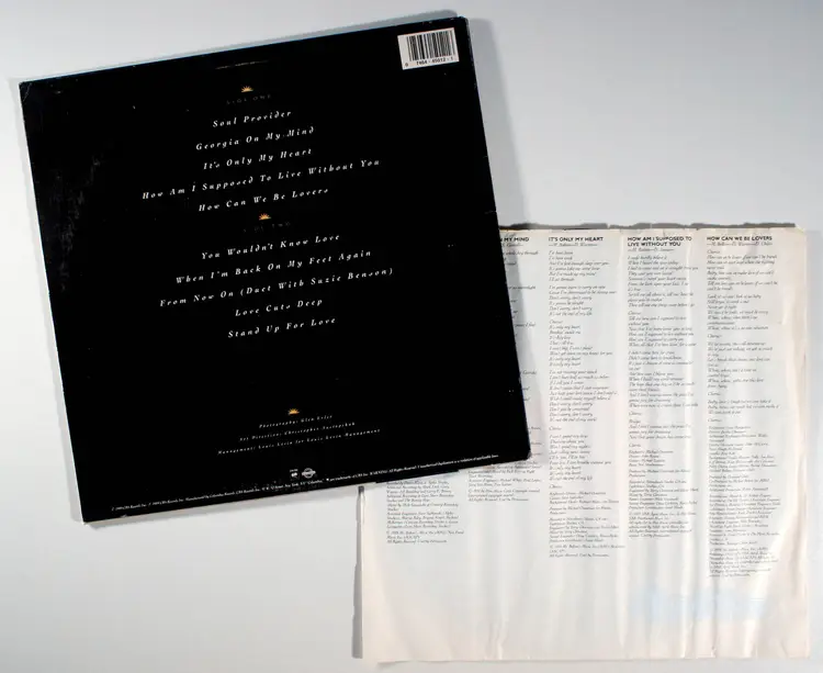 Michael Bolton - Soul Provider (1989) Vinyl LP • Georgia on My Mind