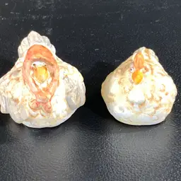2-Ceramic Miniature Chickens