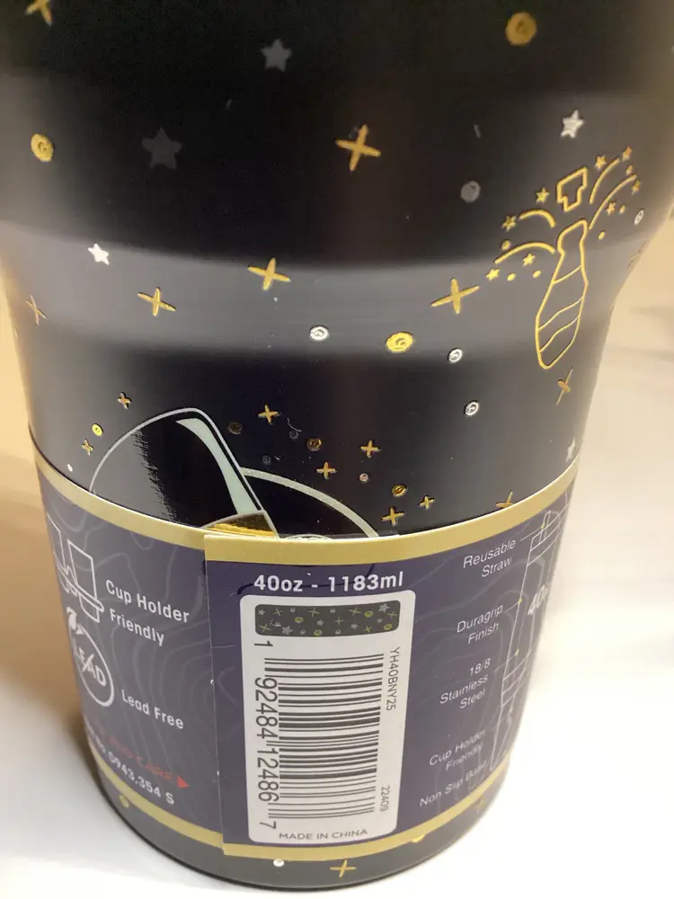 Buc-ee‘s New Years Tumbler 40oz Limited Edition 2024 Buc-ees Stainless Steel