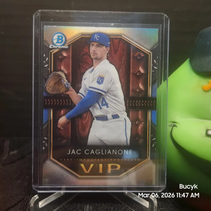 2025 Bowman Chrome VIP - Jac Caglianone Kansas City Royals
