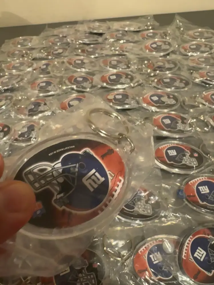 57 - New York Giants National Football League Acrylic Key Ring KeyChain - NFL