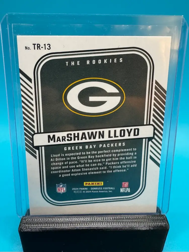 Marshawn Lloyd Donruss The Rookies RC Green Bay Packers