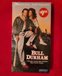 Bull Durham VHS 1988 Kevin Costner NEW SEALED Red Tape Guard Red Orion Watermark
