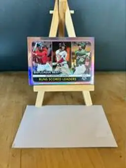 2020 Topps Big League Mookie Betts, Rafael Devers, Marcus Semien #239 Rainbow Foil /100