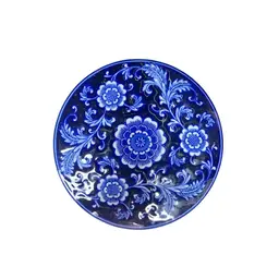 Trivet Porcelain Blue & White Flowers By Pier1 Imports 2007