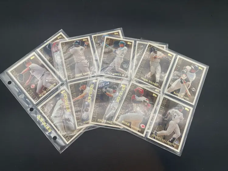 Topps 1996 Classic Confrontations Complete 15 Card Insert Set