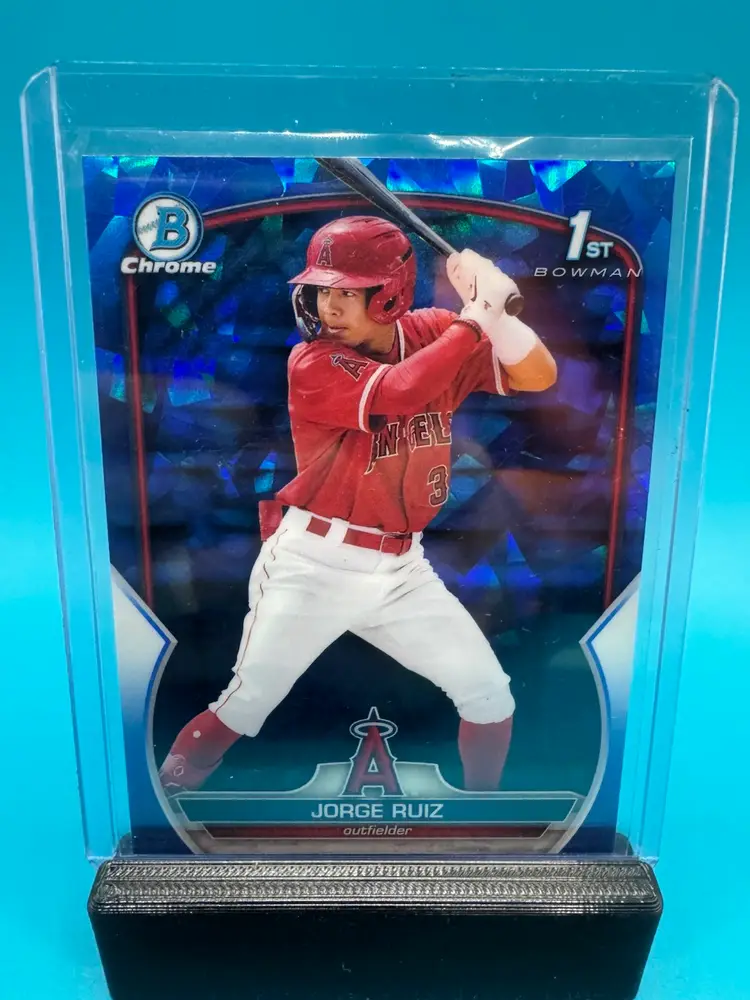 Jorge Ruiz 1st Bowman Sapphire Los Angeles Angels