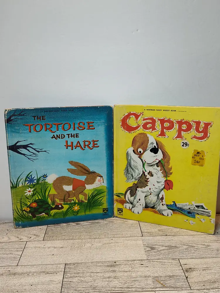 1963 Whitman Fuzzy Wuzzy Books