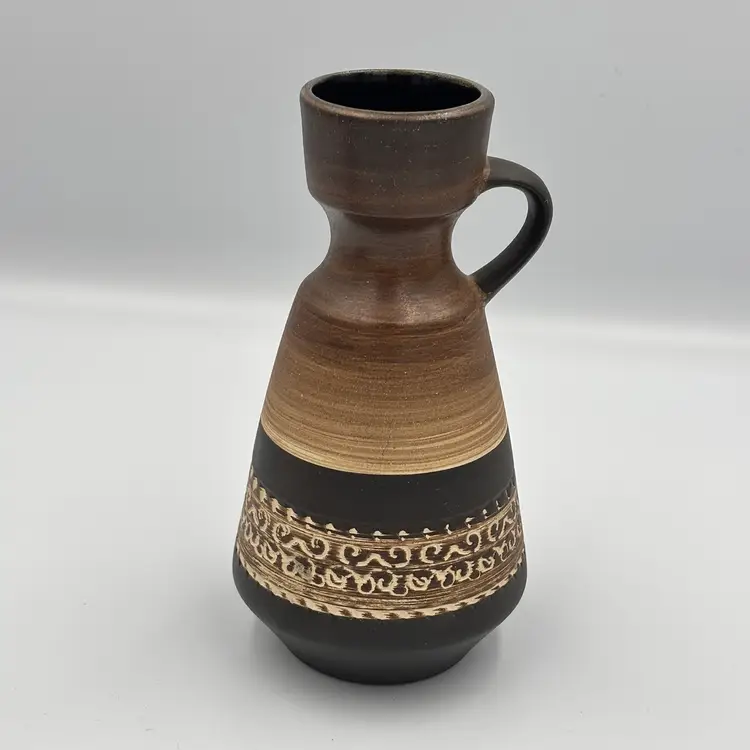 MCM Germany Dümler & Breiden Mid Century Pottery Vase Jug 303-16 6.5”