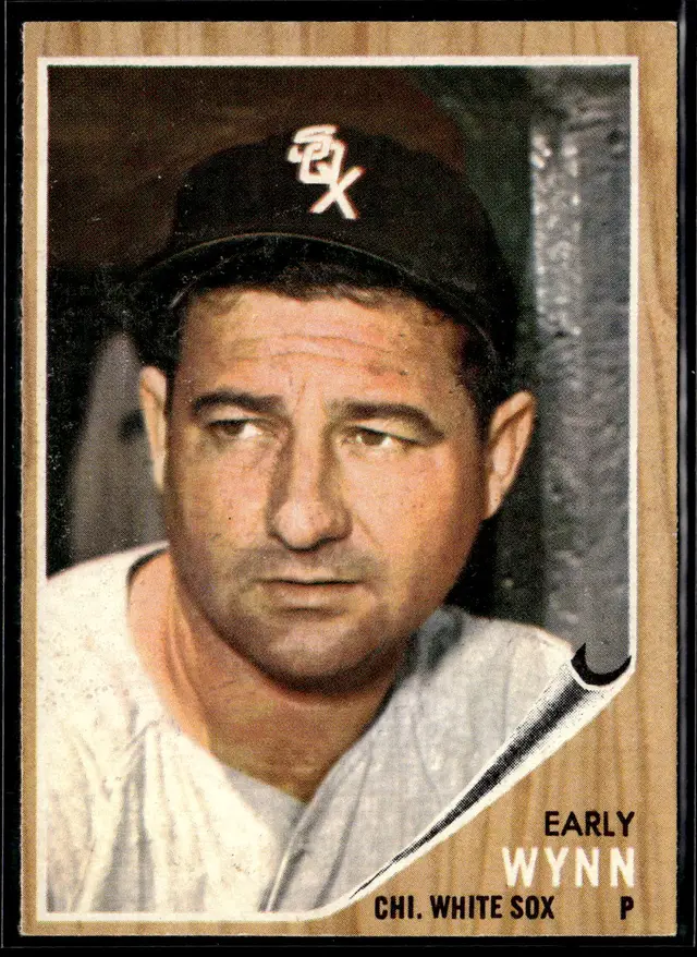 #110 Early Wynn 1962 Topps #385 *LIVE AUCTION*