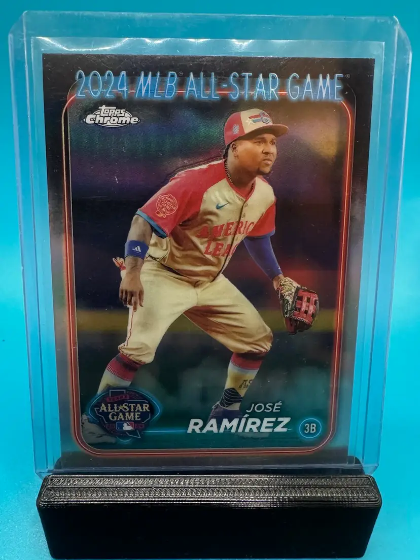 Jose Ramirez Topps Chrome Update ASG Refractor Cleveland Guardians