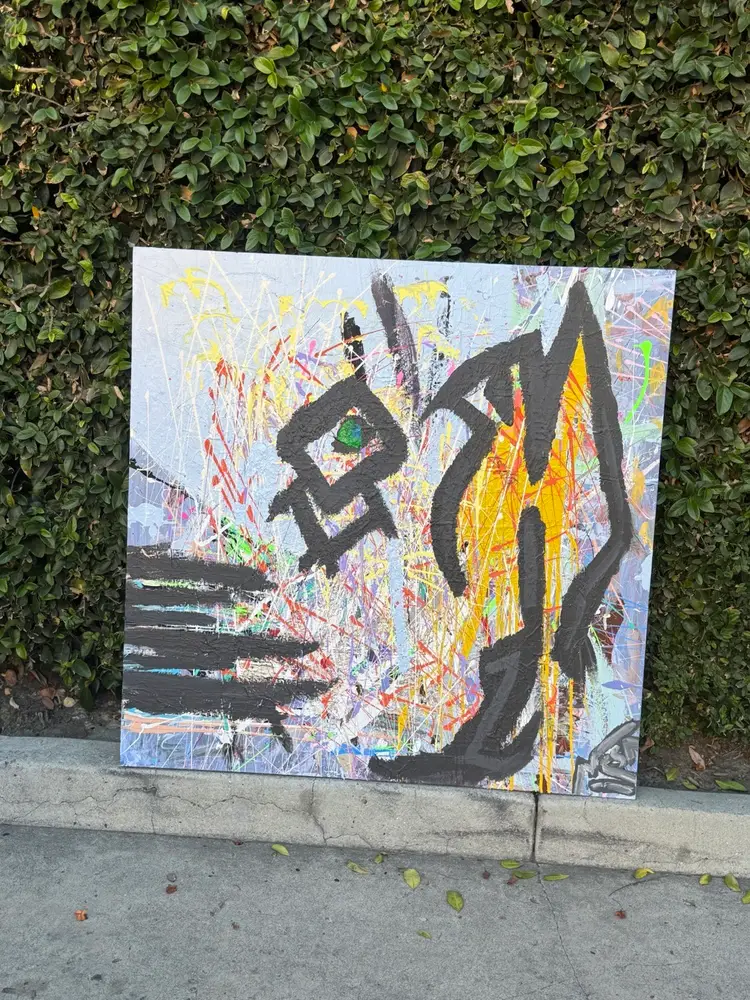 Wings Before The Wind ( 58 X 58 )