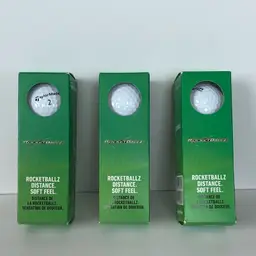 Three Sleeves of TaylorMade Rocketballz