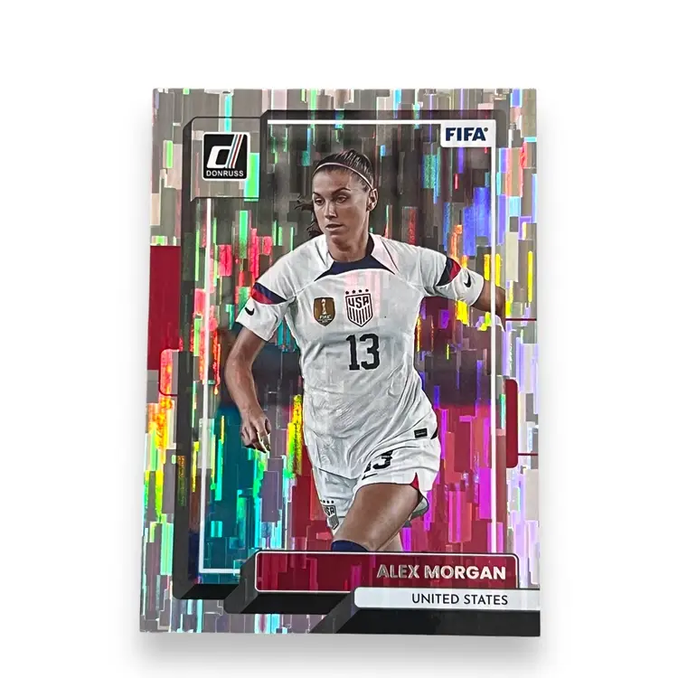 Alex Morgan Donruss Soccer 2022-23 Silver Parallel USWNT San Diego Wave #124