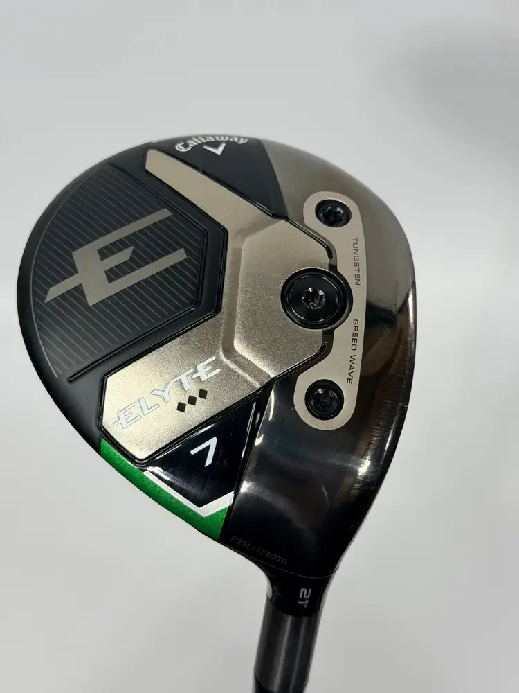 Callaway Elyte Triple Diamond 7 Wood 21° Tensei 1K Black 75g X-Stiff Flex 42” Head Cover