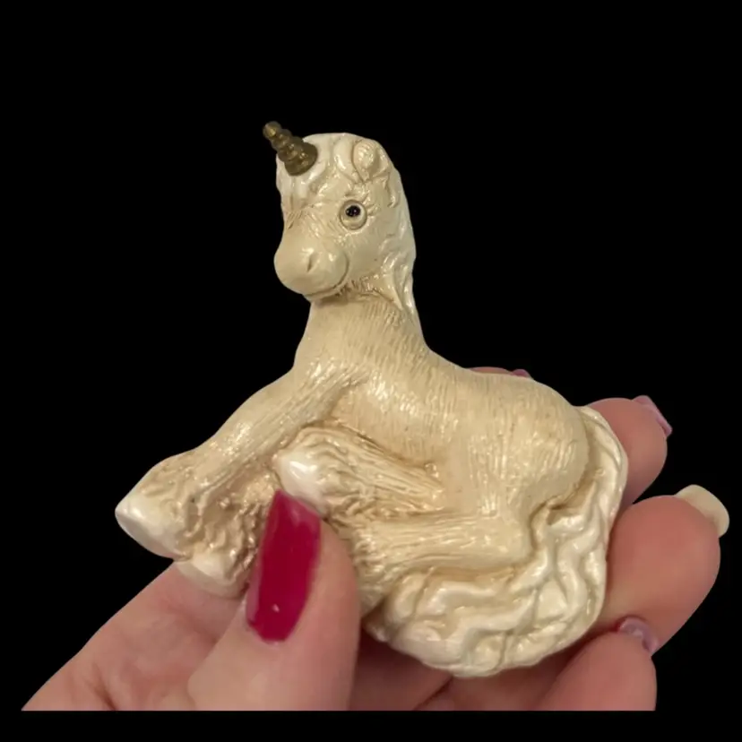 Artesania Rinconada Figurine Uruguay Clay Pottery Unicorn Vintage | 2.5”