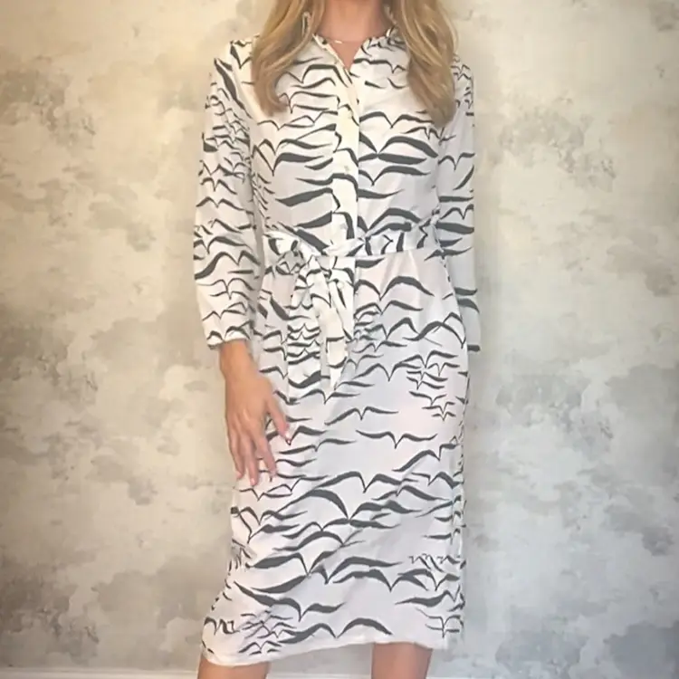 Lanvin Bird Midi Dress