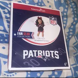 American Girl Doll Patriots Fan Gear collection Outfit