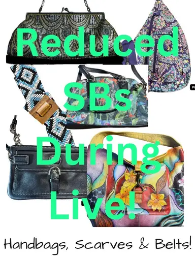 HANDBAGS, Scarves & Belts!!