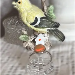 Sz 9 Lab Created Fire Opal Ring 925