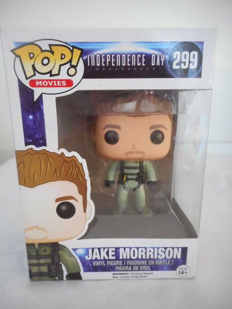 Funko PoP Figure Movies Independence Day Jake Morrison #299
