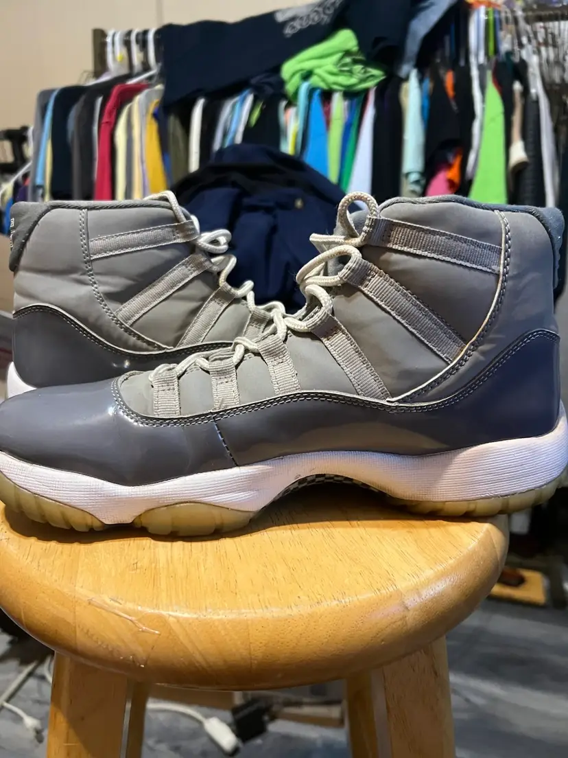 Air Jordan 11 Cool Gray Men’s Size 10 Sneakers