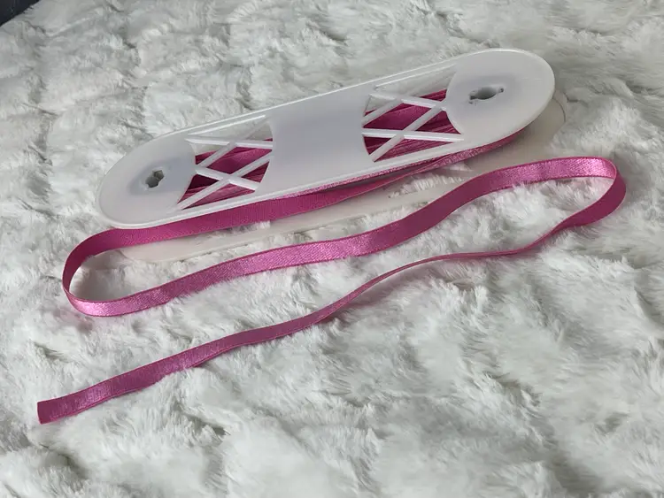 00449 - Simplicity, Hot Pink Fuscia 3/8" Elastic Strap Trim 5 yards 6 inches