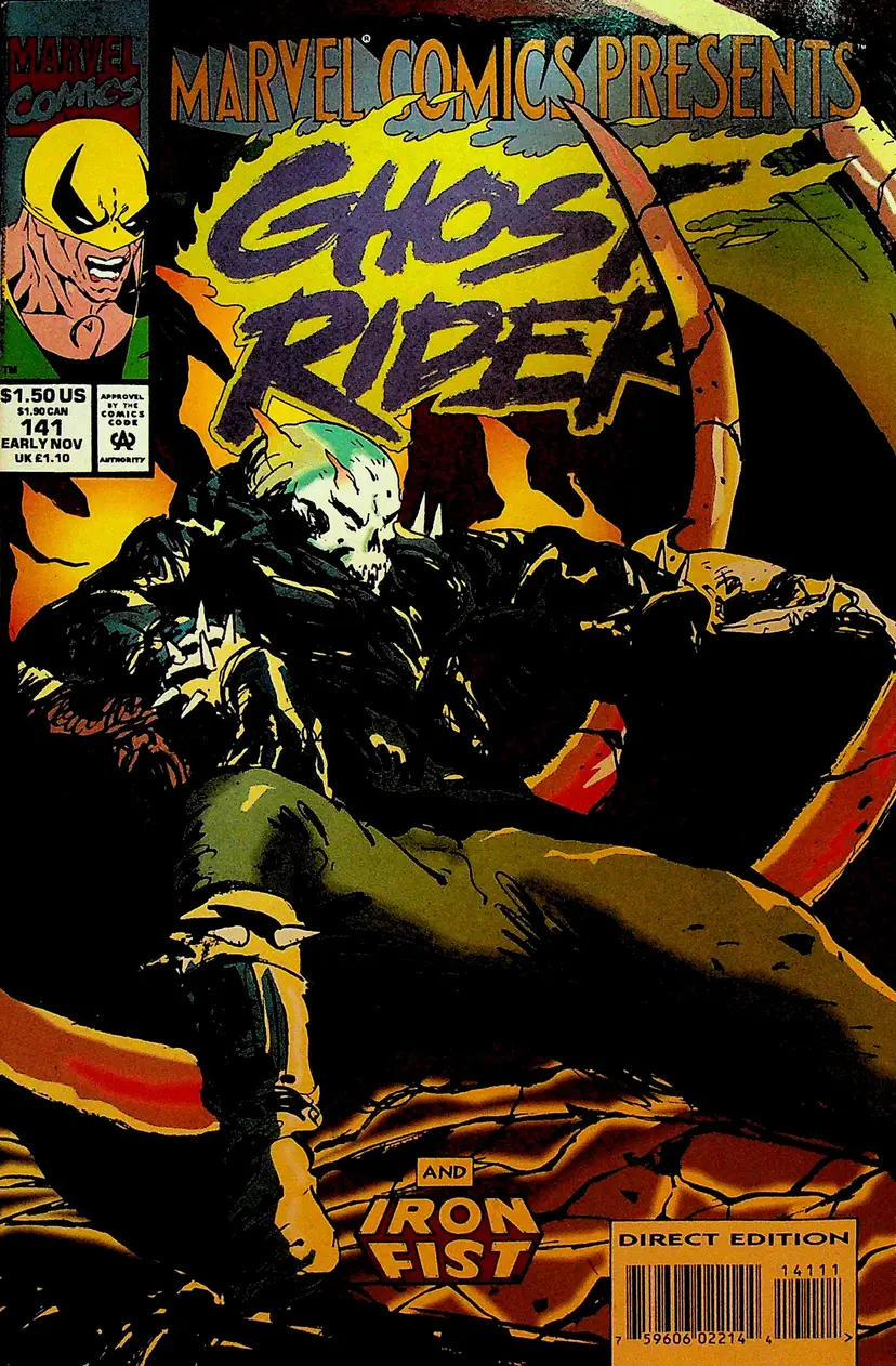 Marvel Comics Presents 141 Ghost Rider Wolverine