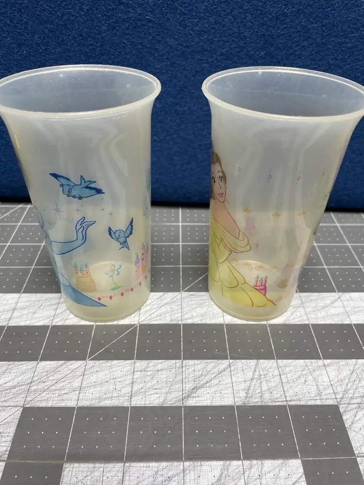 Tupperware Disney Cinderella Belle Tumbler Sippy Cup 10.5