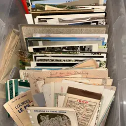 #20 - $1 Choice Ephemera - Post Cards 6 Cards