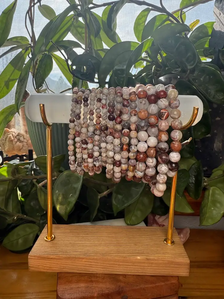 Laguna Lace Agate Bracelet