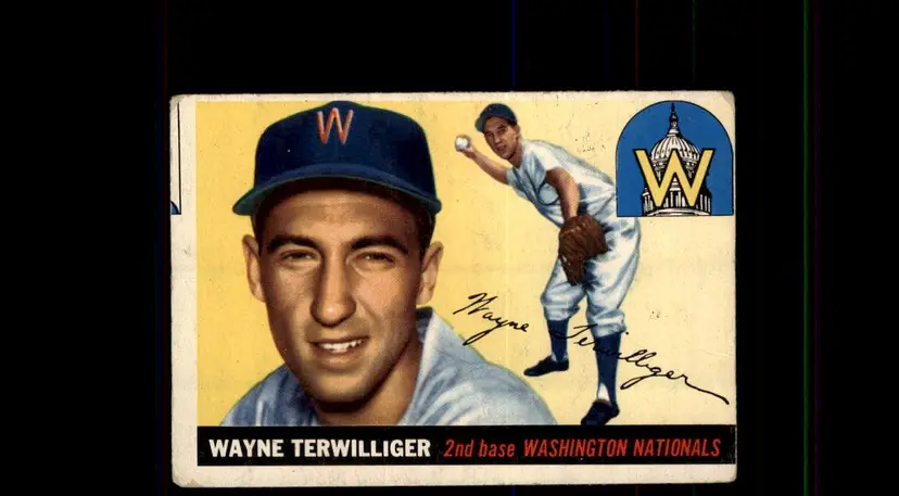 1955 Topps #34 Wayne Terwilliger - (pk-tl1) - Washington Senators