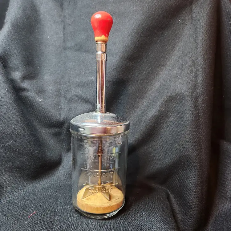 Hazel Atlas Glass Food Chopper