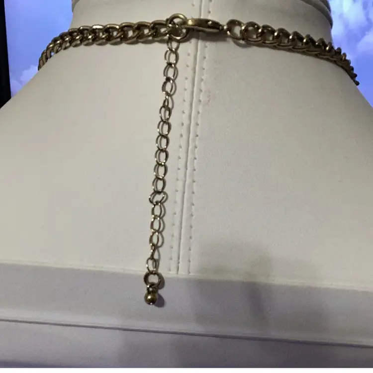 Statement Necklace Rhinestones and Glass