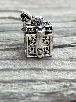 Keepsake Locket Box Necklace #2