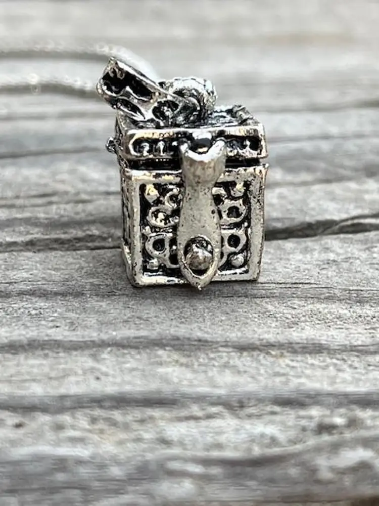 Keepsake Locket Box Necklace #2