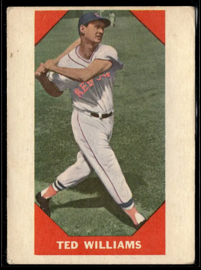 #57 Ted Williams 1960 Fleer Baseball Greats #72 *LIVE AUCTION*