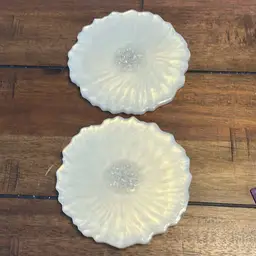 2 Lucite Coasters