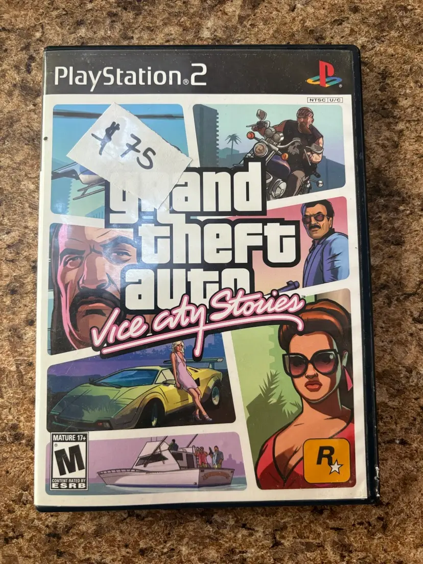 Grand Theft Auto Vice City Stories Black Label CIB