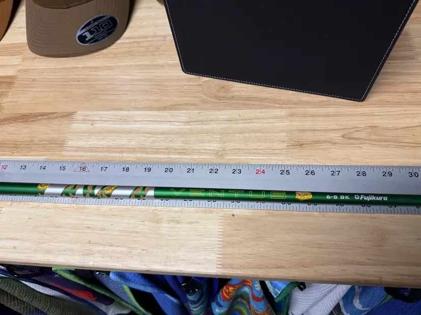 Brand New Never Used Masters Pimento Cheese Edition 6s Black Ventus Velecore With TaylorMade Tip And Star STX Grip